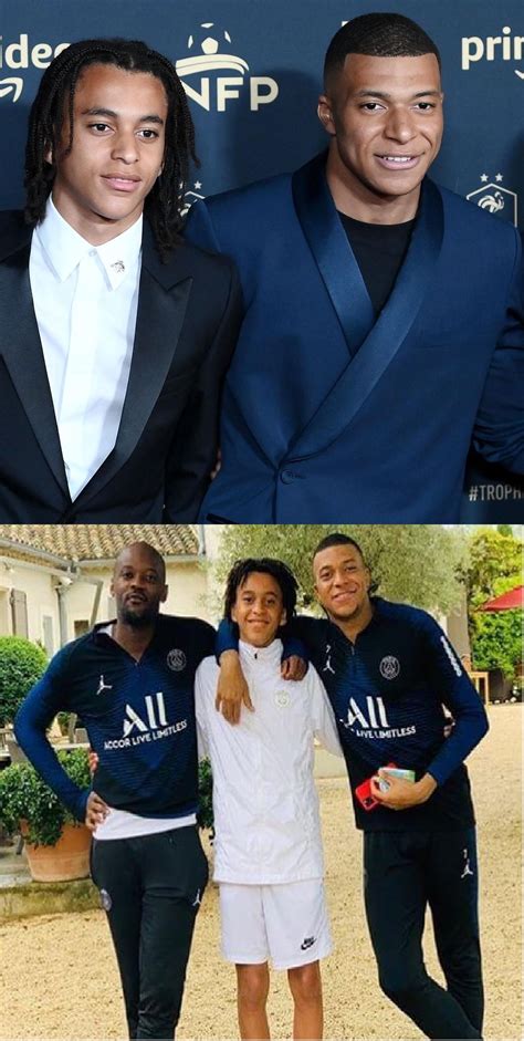 wife mbappe family